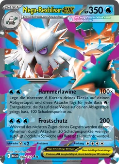 Mega-Rexblisar-ex, Karte 036 aus Mega-Entwicklung