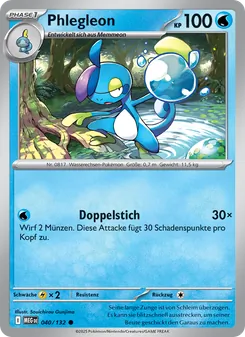 Phlegleon, Karte 040 aus Mega-Entwicklung