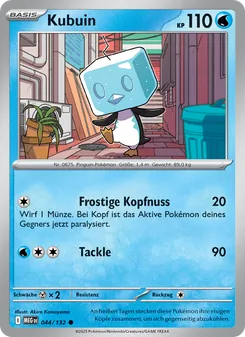 Kubuin, Karte 044 aus Mega-Entwicklung