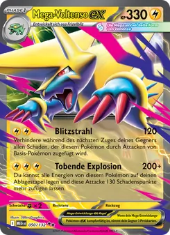 Mega Voltenso-ex, Karte 050 aus Mega-Entwicklung