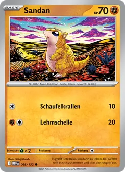 Sandan, Karte 068 aus Mega-Entwicklung