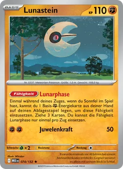 Lunastein, Karte 074 aus Mega-Entwicklung