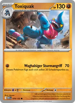 Toxiquak, Karte 079 aus Mega-Entwicklung