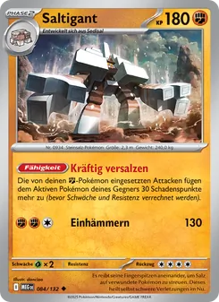 Saltigant, Karte 084 aus Mega-Entwicklung