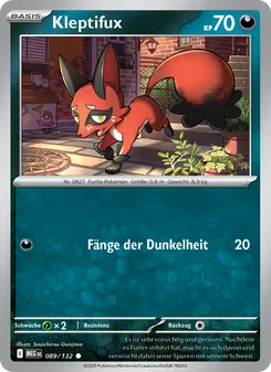 Kleptifux, Karte 089 aus Mega-Entwicklung