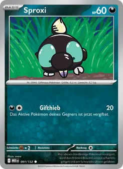 Sproxi, Karte 091 aus Mega-Entwicklung