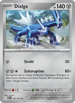 Dialga, Karte 095 aus Mega-Entwicklung