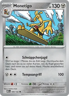 Monetigo, Karte 099 aus Mega-Entwicklung