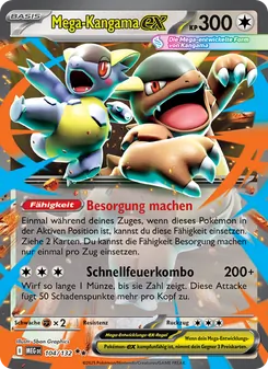 Mega-Kangama-ex, Karte 104 aus Mega-Entwicklung