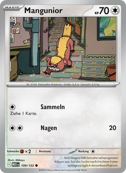 Mangunior, Karte 109 aus Mega-Entwicklung