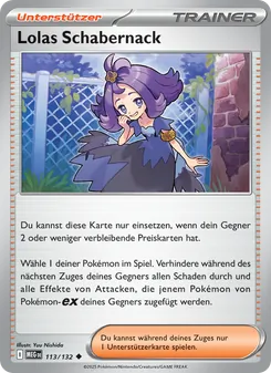 Lolas Schabernack, Karte 113 aus Mega-Entwicklung