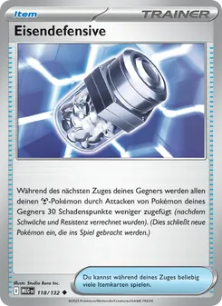 Eisendefensive, Karte 118 aus Mega-Entwicklung