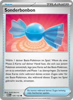 Sonderbonbon, Karte 125 aus Mega-Entwicklung