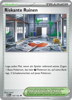 Riskante Ruinen, Karte 127 aus Mega-Entwicklung