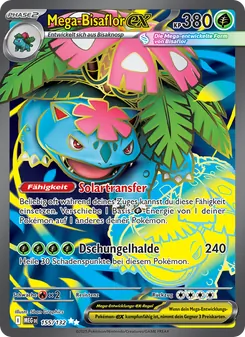 Mega-Bisaflor-ex, Karte 155 aus Mega-Entwicklung