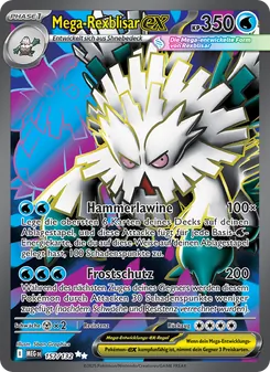 Mega-Rexblisar-ex, Karte 157 aus Mega-Entwicklung