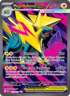 Mega Voltenso-ex, Karte 158 aus Mega-Entwicklung