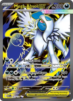 Mega-Absol-ex, Karte 161 aus Mega-Entwicklung