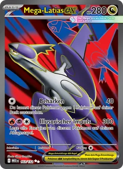 Mega-Latias-ex, Karte 163 aus Mega-Entwicklung