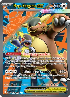 Mega-Kangama-ex, Karte 164 aus Mega-Entwicklung