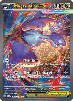 Mega-Latias-ex, Karte 181 aus Mega-Entwicklung