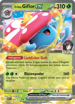 Erikas Giflor-ex, Karte 003 aus Erhabene Helden