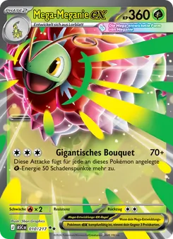 Mega-Meganie-ex, Karte 010 aus Erhabene Helden
