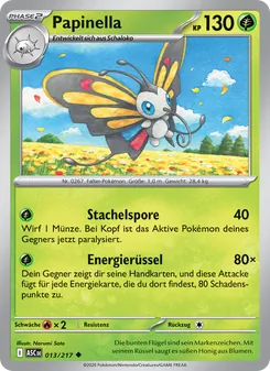 Papinella, Karte 013 aus Erhabene Helden