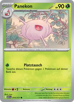 Panekon, Karte 014 aus Erhabene Helden