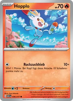 Hopplo, Karte 036 aus Erhabene Helden