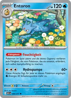 Entoron, Karte 040 aus Erhabene Helden