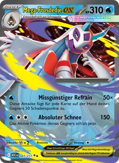 Mega-Frosdedje-ex, Karte 047 aus Erhabene Helden