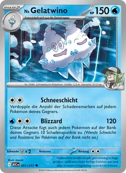 Ns Gelatwino, Karte 051 aus Erhabene Helden