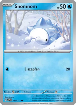 Snomnom, Karte 052 aus Erhabene Helden