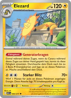 Elezard, Karte 064 aus Erhabene Helden