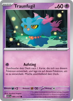 Traunfugil, Karte 085 aus Erhabene Helden