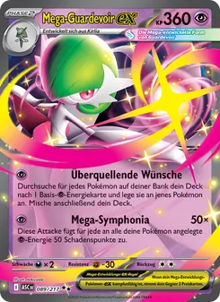 Mega-Guardevoir-ex, Karte 089 aus Erhabene Helden