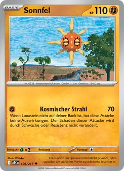 Sonnfel, Karte 106 aus Erhabene Helden