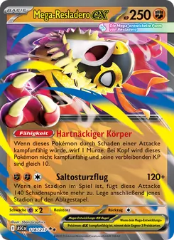 Mega-Resladero-ex, Karte 116 aus Erhabene Helden