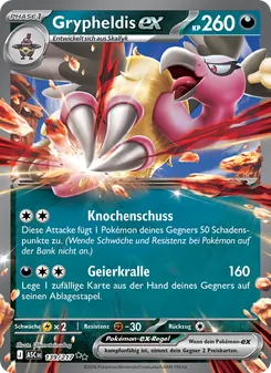Grypheldis-ex, Karte 139 aus Erhabene Helden