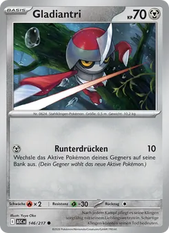 Gladiantri, Karte 146 aus Erhabene Helden