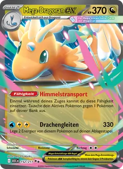Mega-Dragoran-ex, Karte 152 aus Erhabene Helden