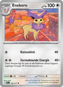 Enekoro, Karte 166 aus Erhabene Helden