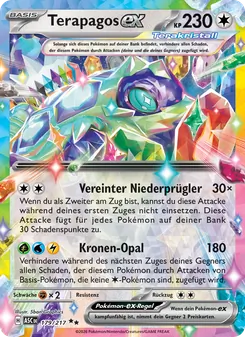 Terapagos-ex, Karte 179 aus Erhabene Helden