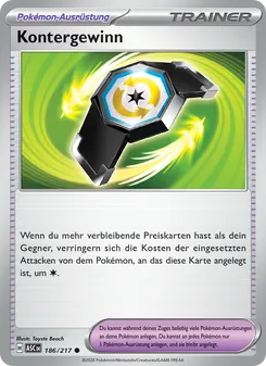 Kontergewinn, Karte 186 aus Erhabene Helden