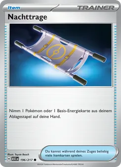Nachttrage, Karte 196 aus Erhabene Helden