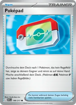 Poképad, Karte 198 aus Erhabene Helden