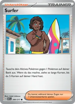 Surfer, Karte 200 aus Erhabene Helden