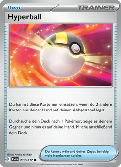 Hyperball, Karte 213 aus Erhabene Helden