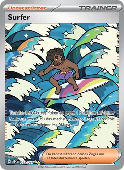 Surfer, Karte 293 aus Erhabene Helden